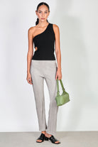 Black side peek one shoulder tank_4