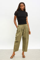 Black line textured semi sheer tee_4