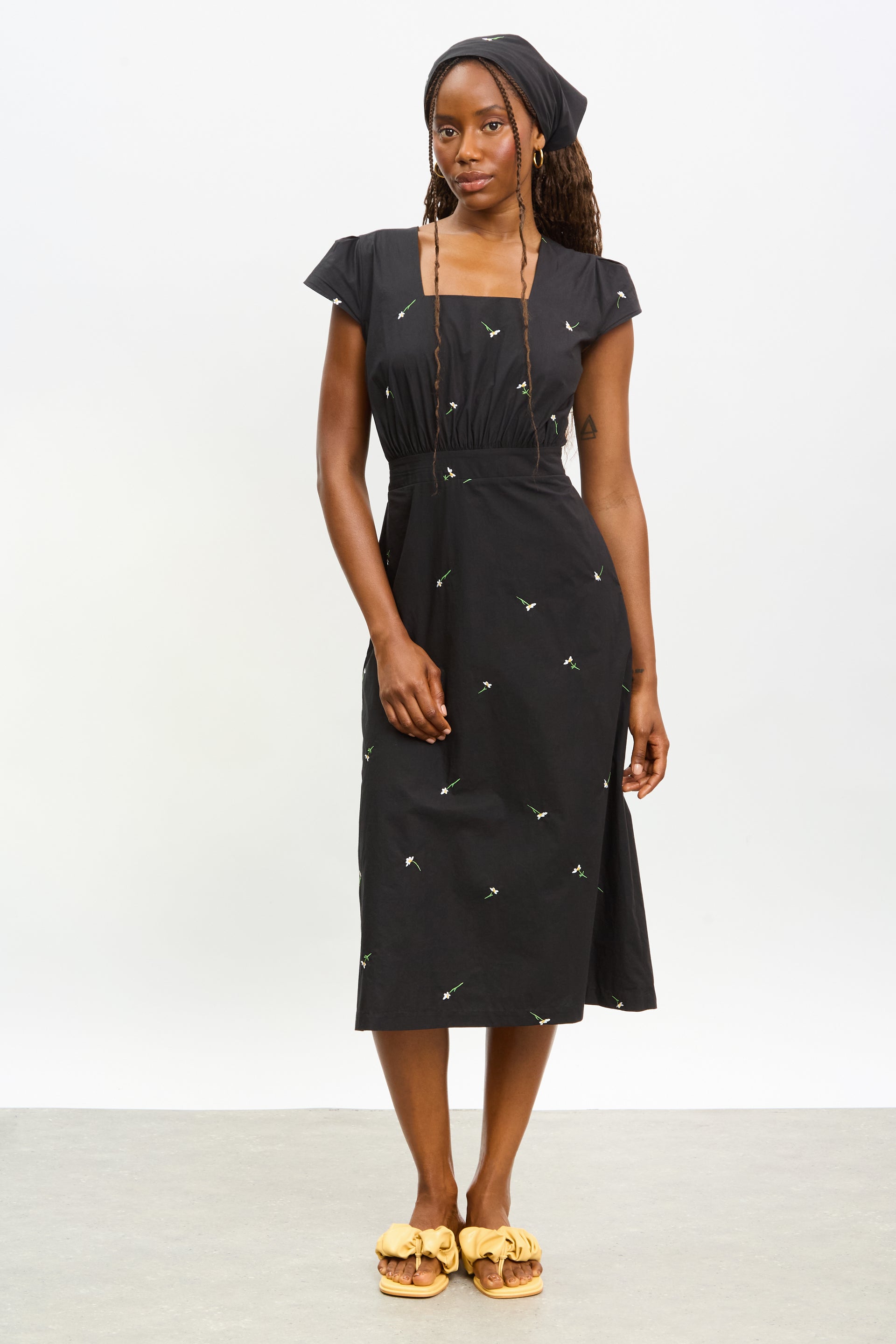 sachin and babi light blue dress Embroidered Dresses at M&S
