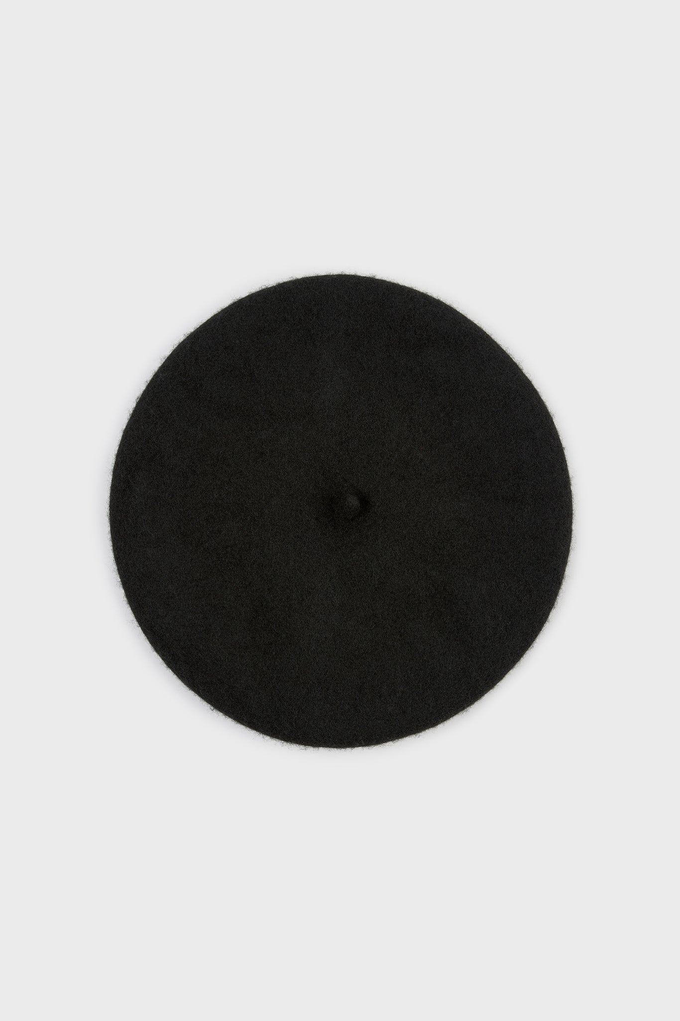 Black wool beret_1