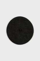 Black wool beret_1