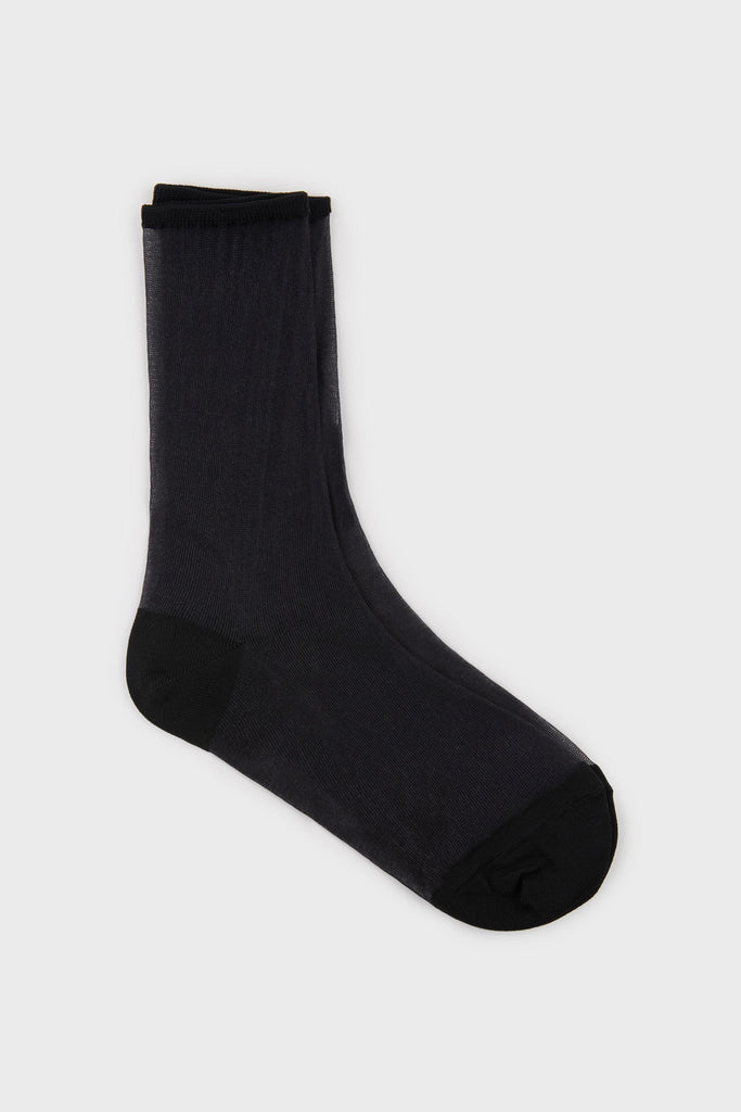 Black sheer socks_2