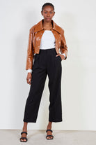 Black smart suit trousers_3