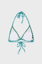 Blue and green multistripe terrycloth bikini and skirt set_2