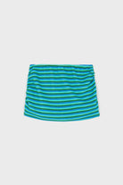 Blue and green multistripe terrycloth bikini and skirt set_6
