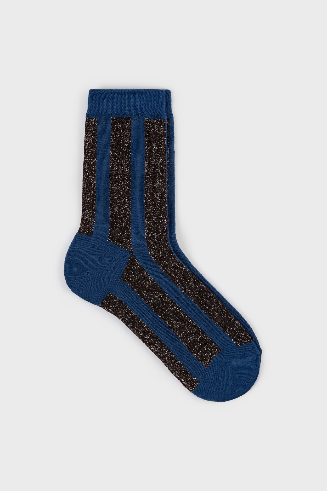 pink glitter vertical striped socks