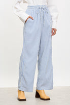 Blue and white striped trousers_1