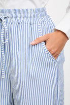 Blue and white striped trousers_3