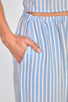 Blue pink and white vertical stripe trousers_3