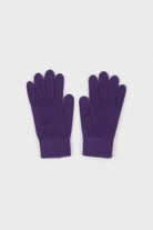 Bright purple mohair gloves_1