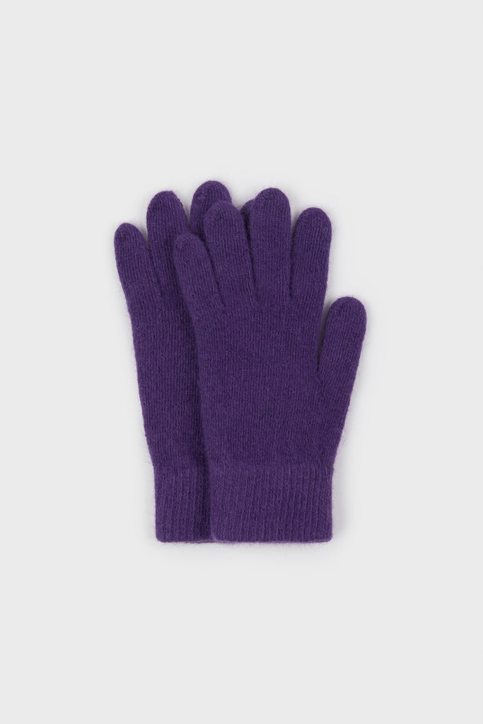 Bright purple mohair gloves_2