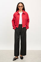 Bright red bomber jacket_5