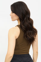 Brown jersey halter tank_2