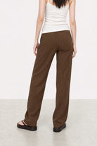 Brown and ivory pinstriped tailored trousers_3
