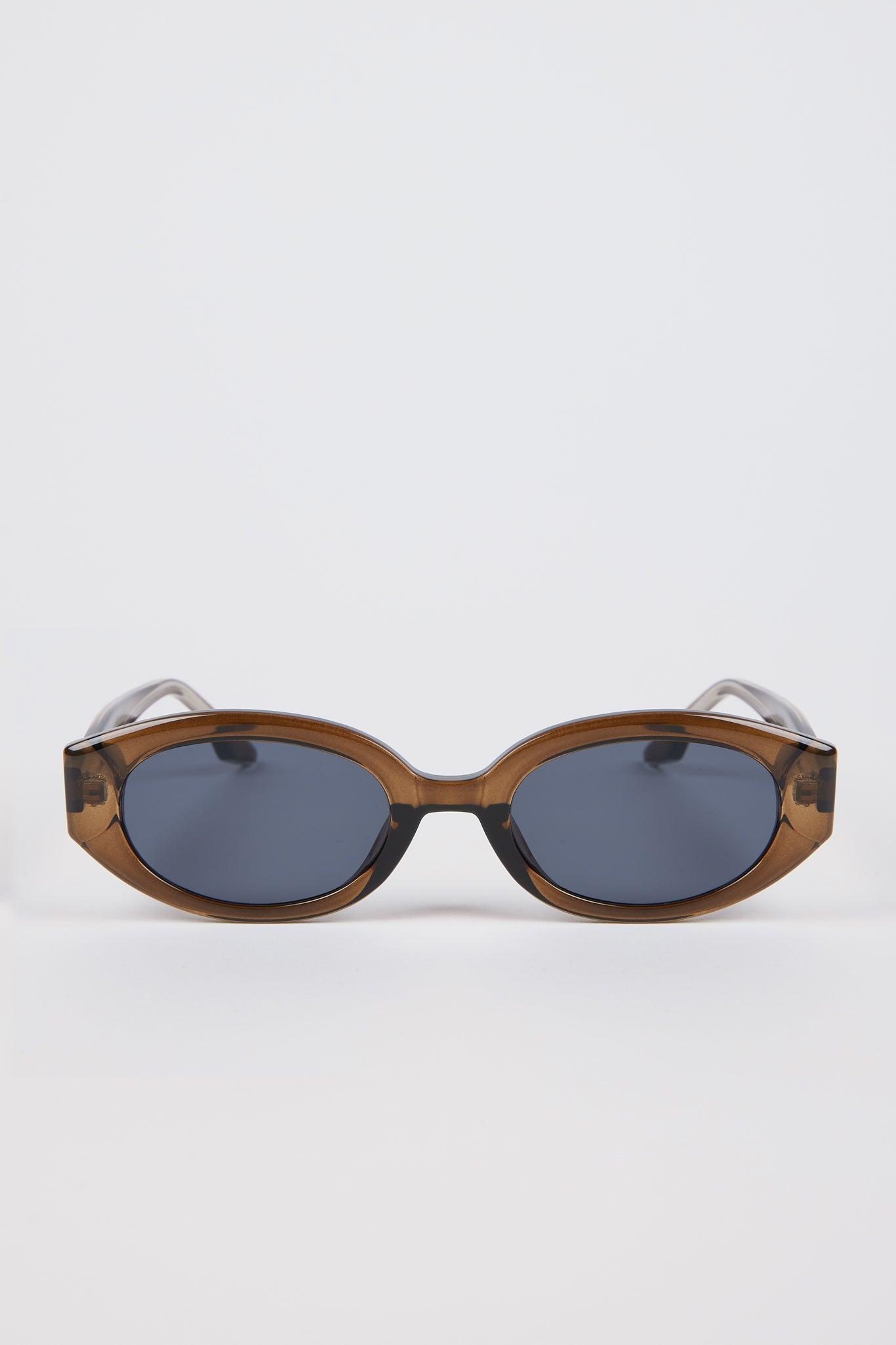 Brown rounded oval sunglasses_1