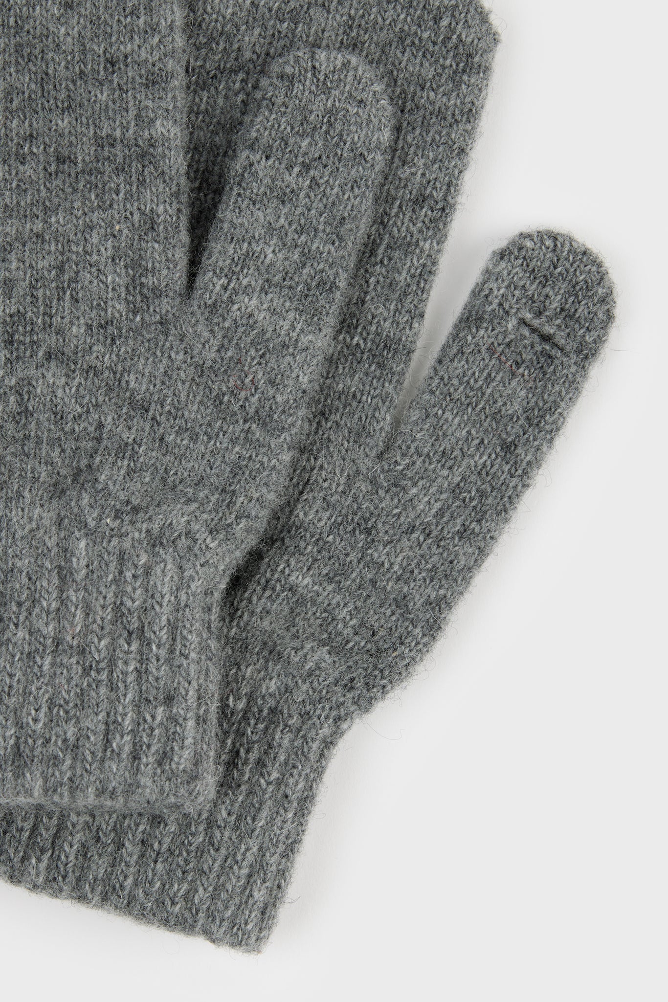 Charcoal wool blend mittens_3