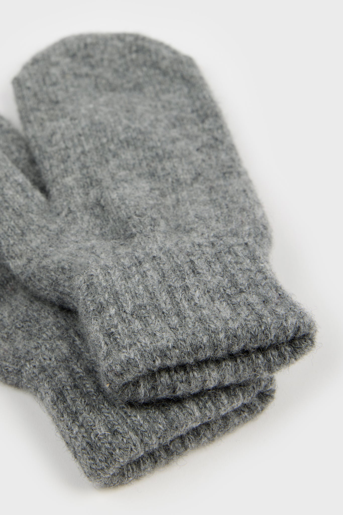 Charcoal wool blend mittens_4