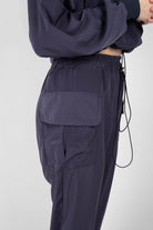 Charcoal silky jogging trousers_9