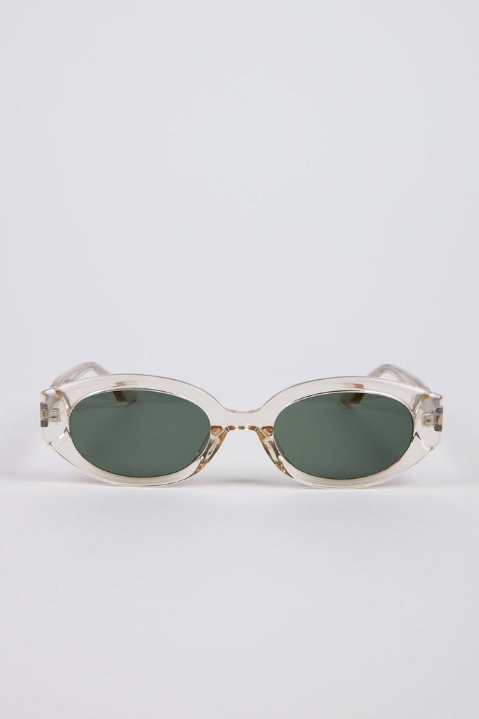 Clear rounded oval sunglasses_1