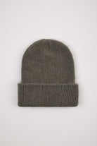 Cocoa mohair beanie hat_1