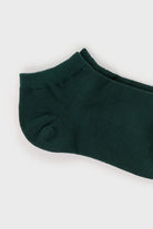Dark green classic ankle socks_4