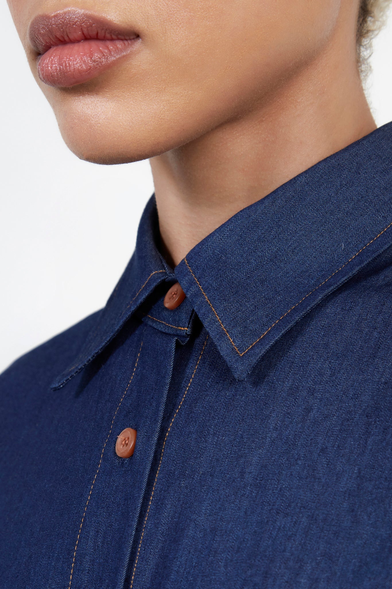 Dark denim tailored shirt_5