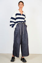 Dark denim wide leg jeans_3