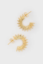 Gold rainbow diamante sun burst hoop earrings_2