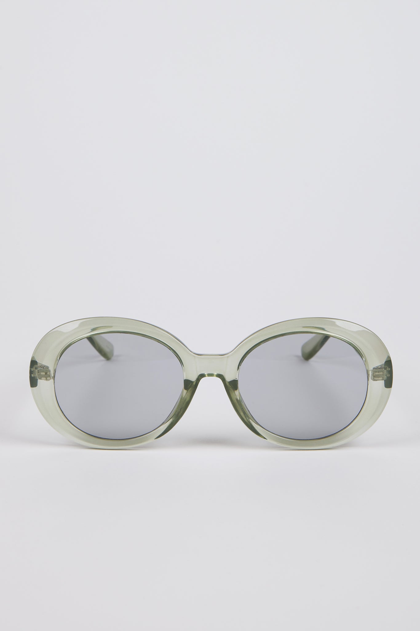 Green and grey lens round sunglasses_1