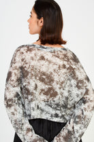 Grey and black tie dye wide fit top_2