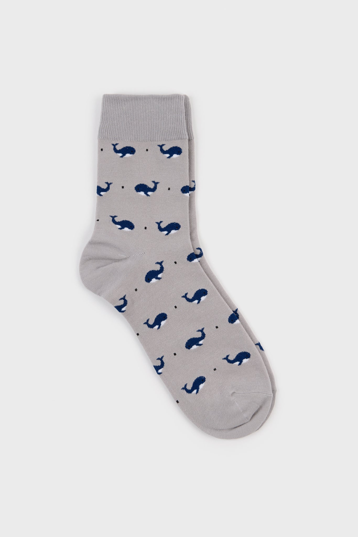 Grey and blue whale socks_1
