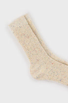 Ivory rainbow fleck scrunch stretch socks_4