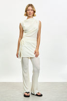 Ivory ribbed skirt trousers_4