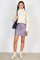 Ivory short ribbed turtleneck jumper_5