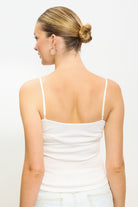 Ivory tie front tank top_2