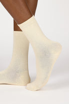 Ivory tiny sequin socks_3