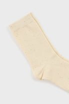 Ivory tiny sequin socks_2