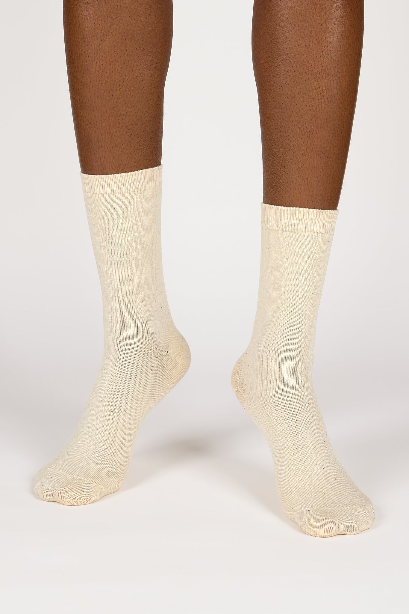 Ivory tiny sequin socks_4