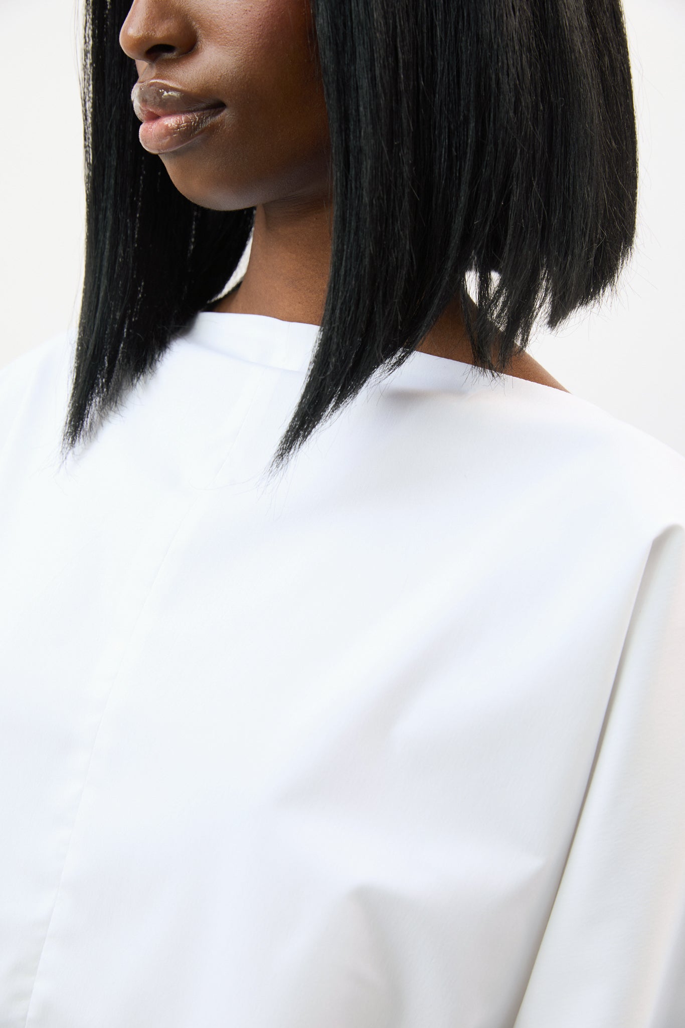 Ivory wide neck balloon sleeve blouse_3