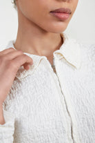 Ivory textured zip top_4
