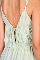 Khaki tiered maxi dress_3