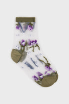 Sheer sprouting garden socks - Set of 3