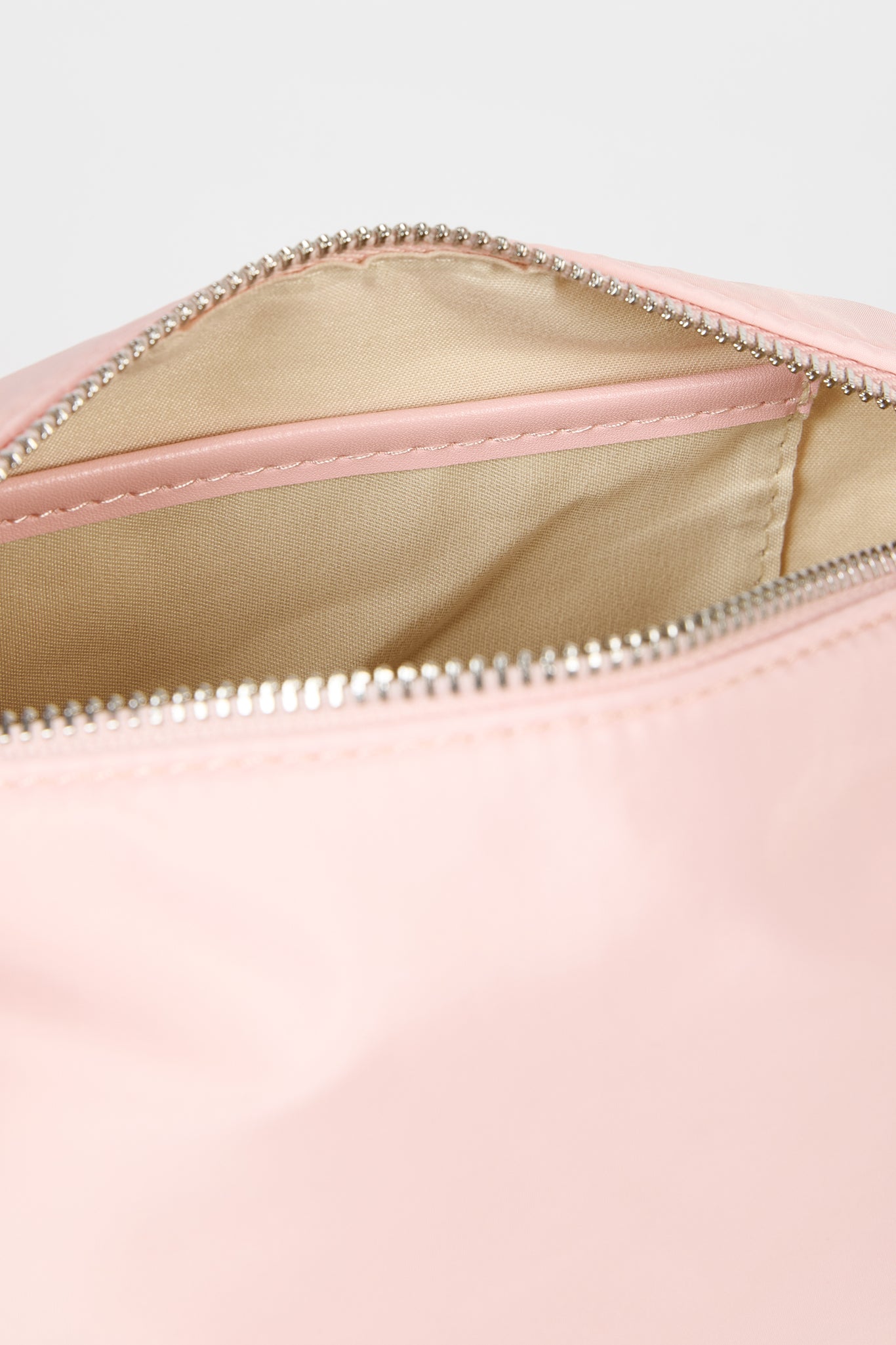 Light pink smooth mini shoulder bag_4