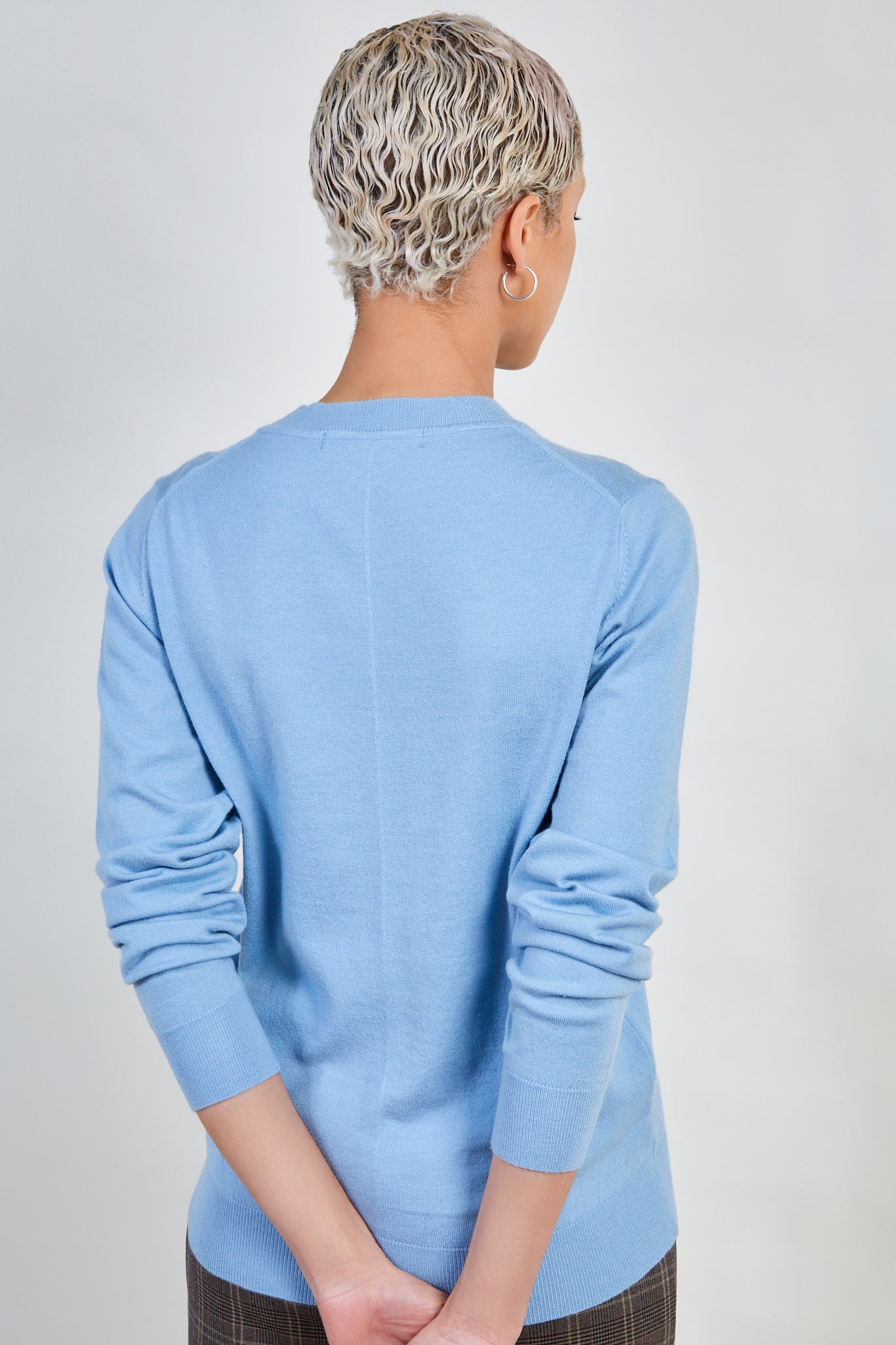 Light blue cashmere blend crew neck jumper_3