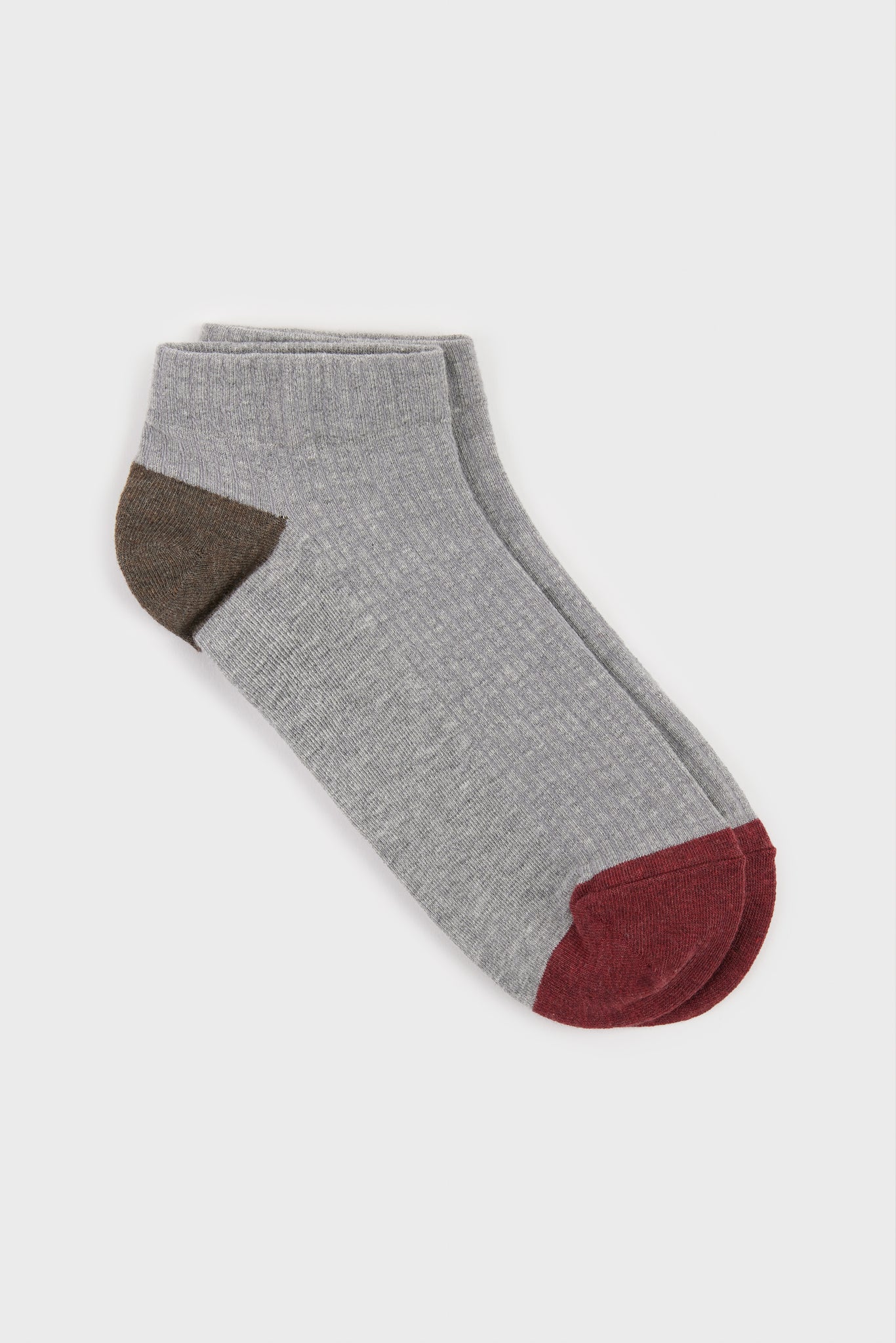 Tricolor ankle socks - Set of 5
