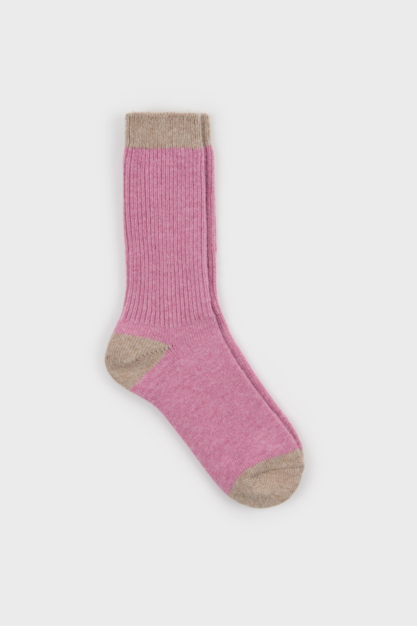 Contrast trim cashmere blend socks - Set of 5_4
