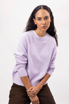 Lilac cashmere wool blend jumper_1