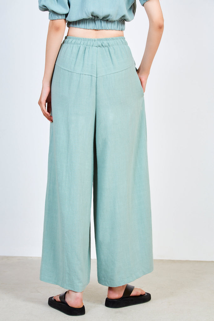 Mint high waisted wide leg trousers_5