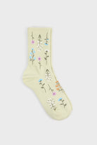 Scattered wild flower socks - Set of 3