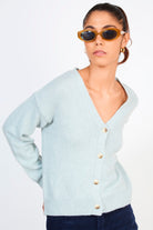 Mint alpaca blend cardigan_1